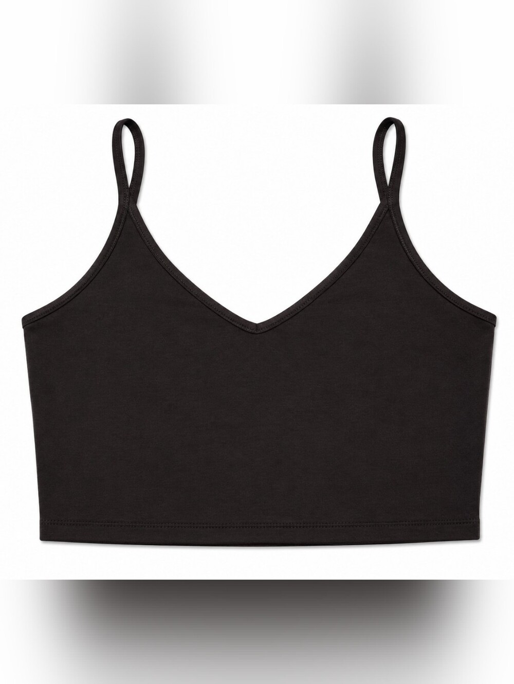 Aritzia Talula Black Crop Top Sz LG